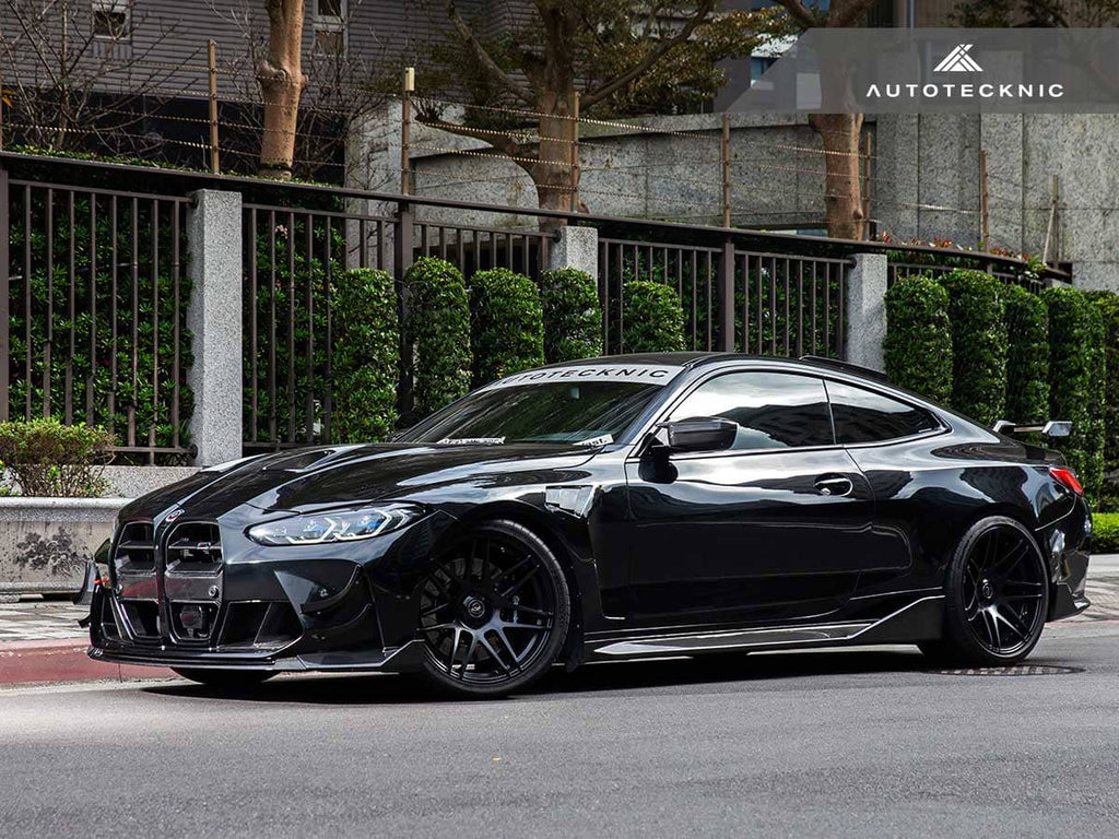 Kies-Motorsports AutoTecknic USA AutoTecknic Dry Carbon Corsa Front Aero Lip - G80 M3 | G82/ G83 M4