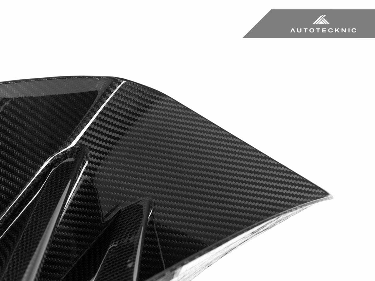 Kies-Motorsports AutoTecknic USA AutoTecknic Dry Carbon Corsa Front Air Inlet Trim Set - G87 M2 G87 M2