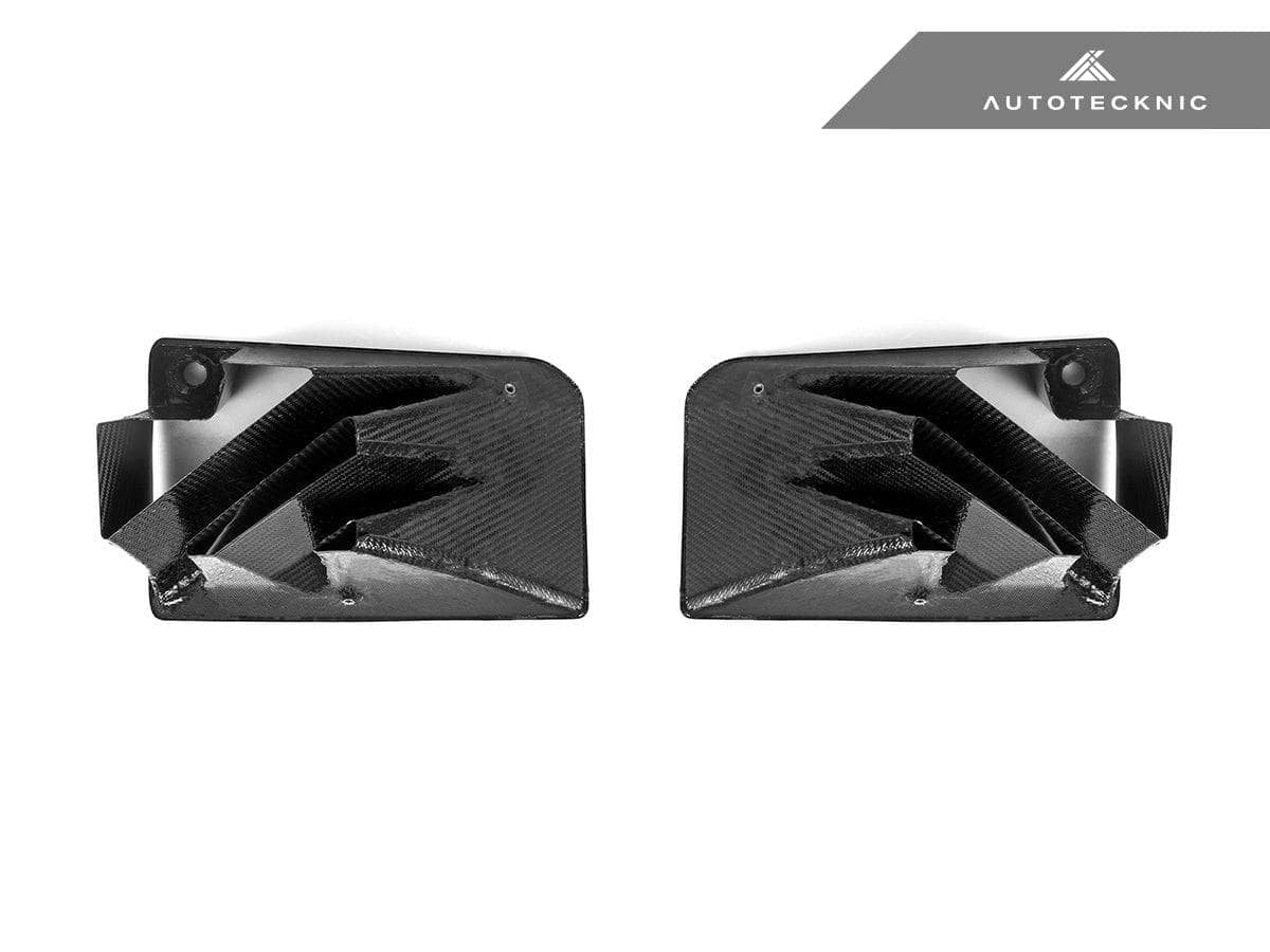 Kies-Motorsports AutoTecknic USA AutoTecknic Dry Carbon Corsa Front Air Inlet Trim Set - G87 M2 G87 M2