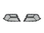 Kies-Motorsports AutoTecknic USA AutoTecknic Dry Carbon Corsa Front Bumper Lower Vent Set - BMW G80 M3 | G82/ G83 M4