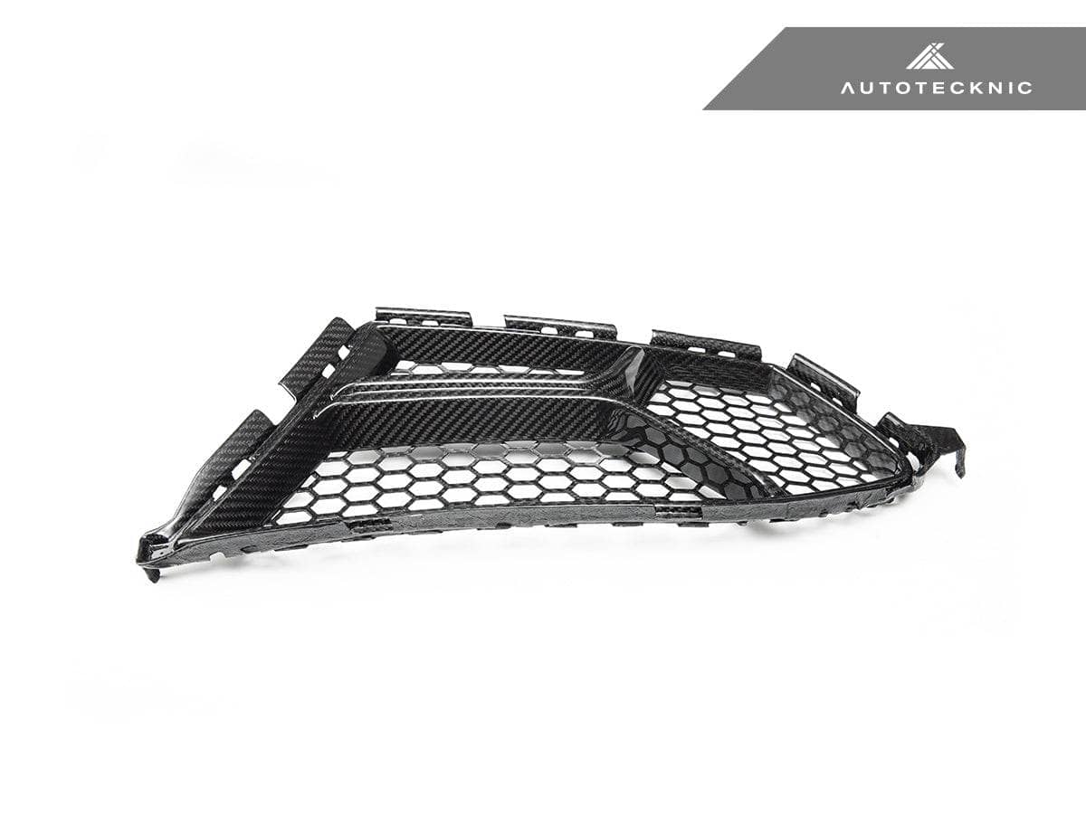 Kies-Motorsports AutoTecknic USA AutoTecknic Dry Carbon Corsa Front Bumper Lower Vent Set - G80 M3 | G82/ G83 M4