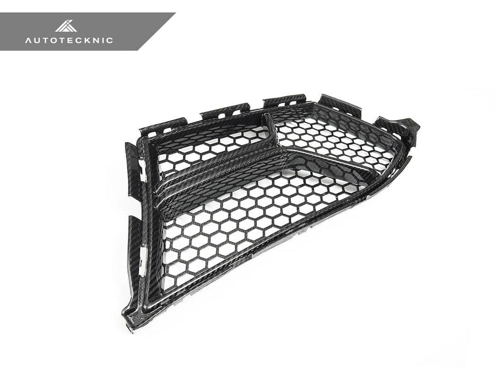 Kies-Motorsports AutoTecknic USA AutoTecknic Dry Carbon Corsa Front Bumper Lower Vent Set - G80 M3 | G82/ G83 M4