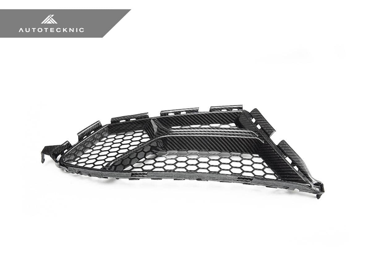 Kies-Motorsports AutoTecknic USA AutoTecknic Dry Carbon Corsa Front Bumper Lower Vent Set - G80 M3 | G82/ G83 M4