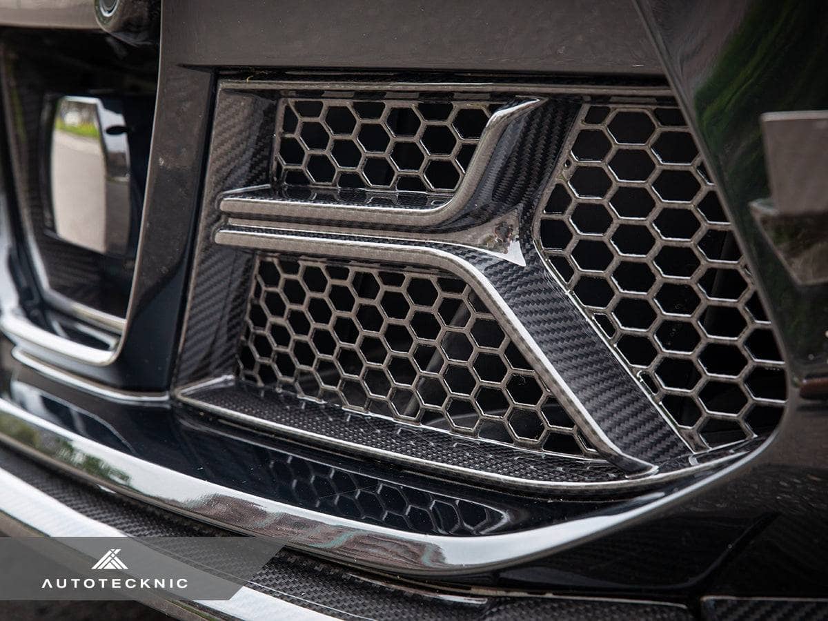 Kies-Motorsports AutoTecknic USA AutoTecknic Dry Carbon Corsa Front Bumper Lower Vent Set - G80 M3 | G82/ G83 M4
