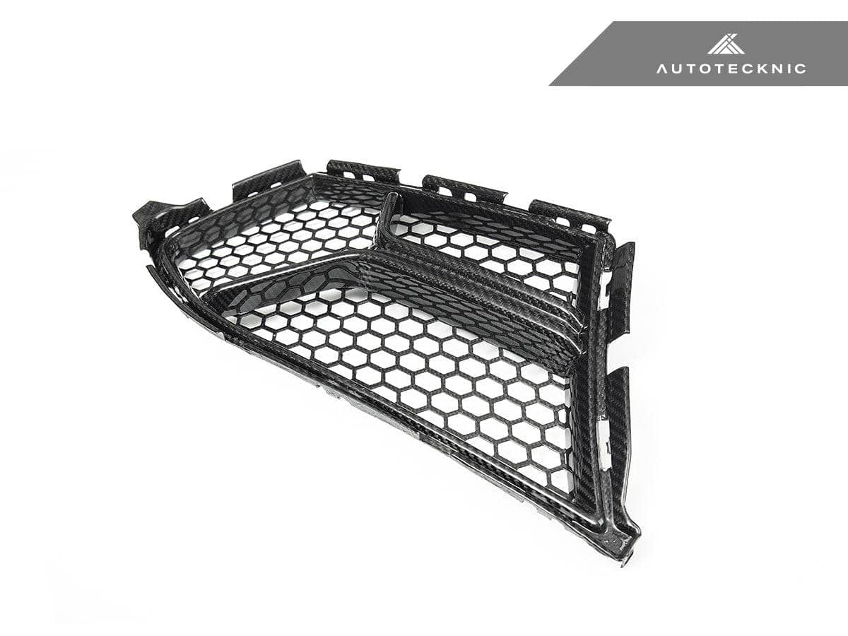 Kies-Motorsports AutoTecknic USA AutoTecknic Dry Carbon Corsa Front Bumper Lower Vent Set - G80 M3 | G82/ G83 M4