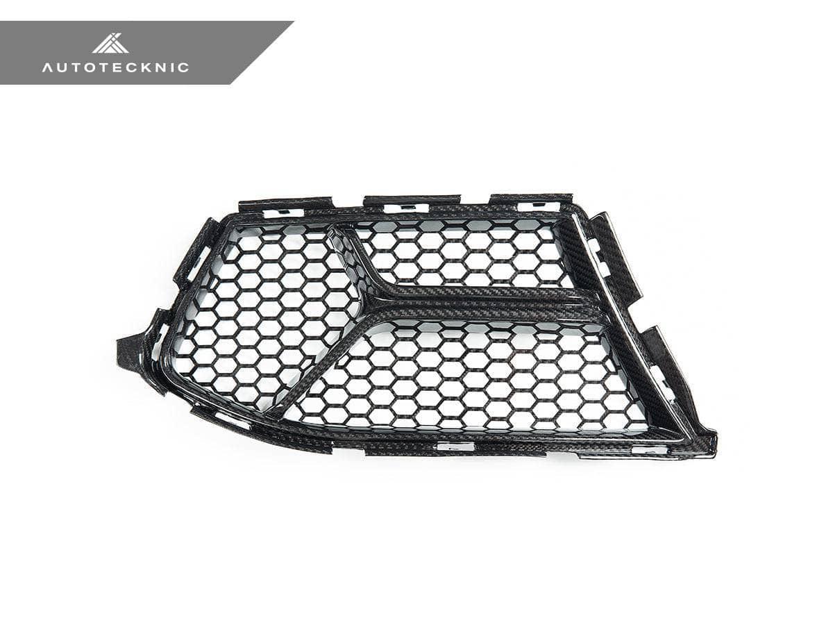 Kies-Motorsports AutoTecknic USA AutoTecknic Dry Carbon Corsa Front Bumper Lower Vent Set - G80 M3 | G82/ G83 M4