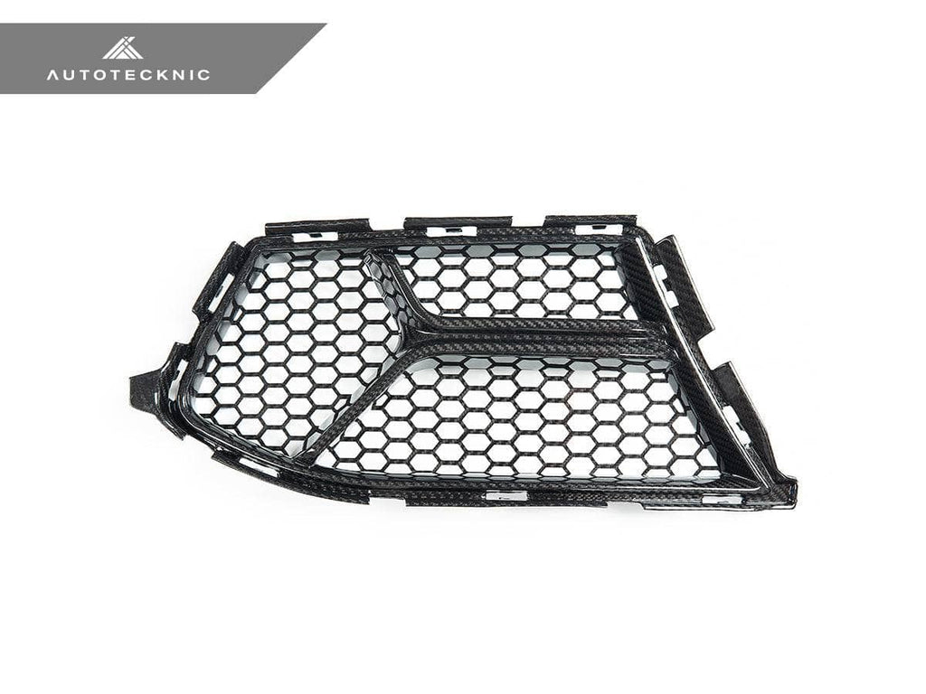 Kies-Motorsports AutoTecknic USA AutoTecknic Dry Carbon Corsa Front Bumper Lower Vent Set - G80 M3 | G82/ G83 M4