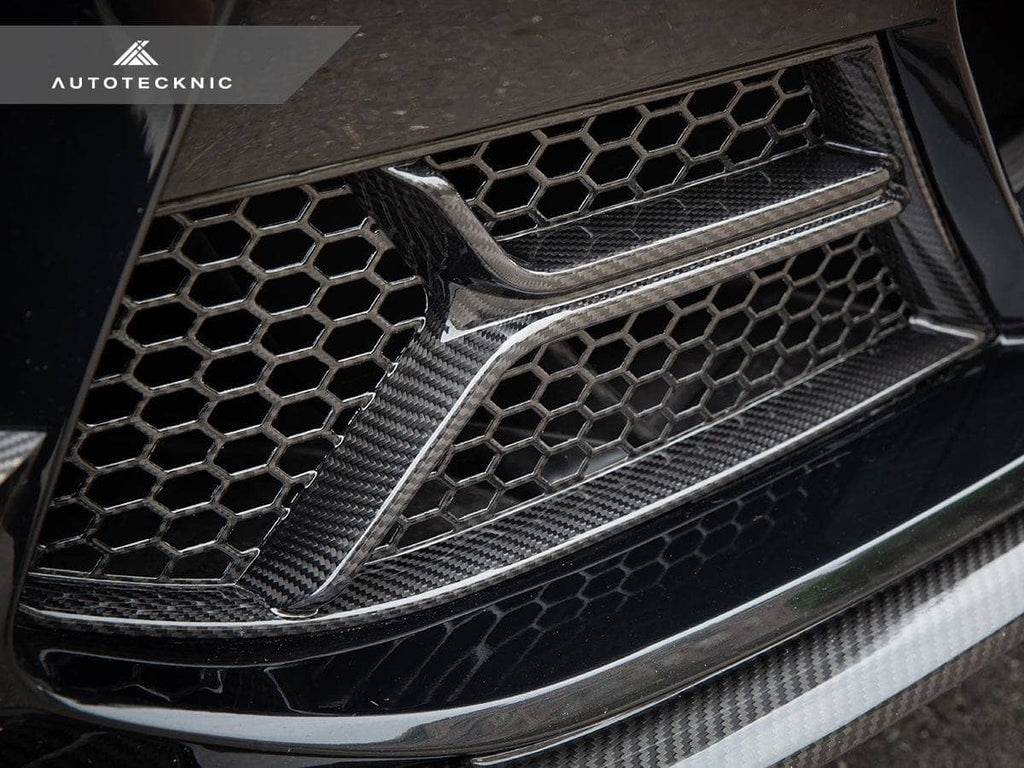 Kies-Motorsports AutoTecknic USA AutoTecknic Dry Carbon Corsa Front Bumper Lower Vent Set - G80 M3 | G82/ G83 M4
