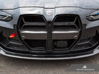 Kies-Motorsports AutoTecknic USA AutoTecknic Dry Carbon Corsa Front Bumper Lower Vent Set - G80 M3 | G82/ G83 M4