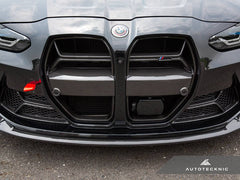 Kies-Motorsports AutoTecknic USA AutoTecknic Dry Carbon Corsa Front Bumper Lower Vent Set - G80 M3 | G82/ G83 M4