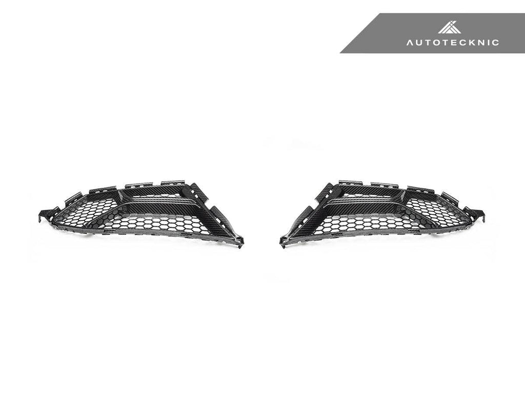 Kies-Motorsports AutoTecknic USA AutoTecknic Dry Carbon Corsa Front Bumper Lower Vent Set - G80 M3 | G82/ G83 M4