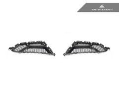 Kies-Motorsports AutoTecknic USA AutoTecknic Dry Carbon Corsa Front Bumper Lower Vent Set - G80 M3 | G82/ G83 M4