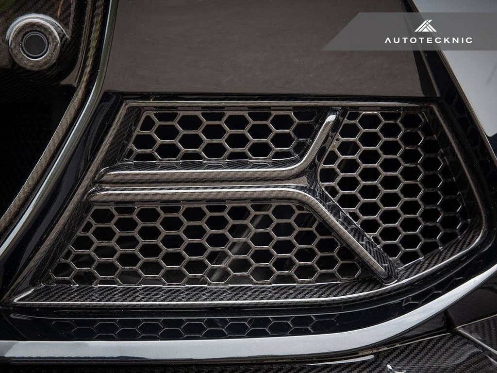 Kies-Motorsports AutoTecknic USA AutoTecknic Dry Carbon Corsa Front Bumper Lower Vent Set - G80 M3 | G82/ G83 M4