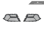 Kies-Motorsports AutoTecknic USA AutoTecknic Dry Carbon Corsa Front Bumper Lower Vent Set - G80 M3 | G82/ G83 M4
