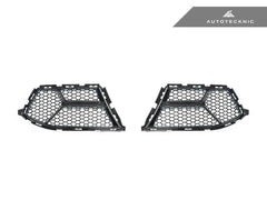 Kies-Motorsports AutoTecknic USA AutoTecknic Dry Carbon Corsa Front Bumper Lower Vent Set - G80 M3 | G82/ G83 M4