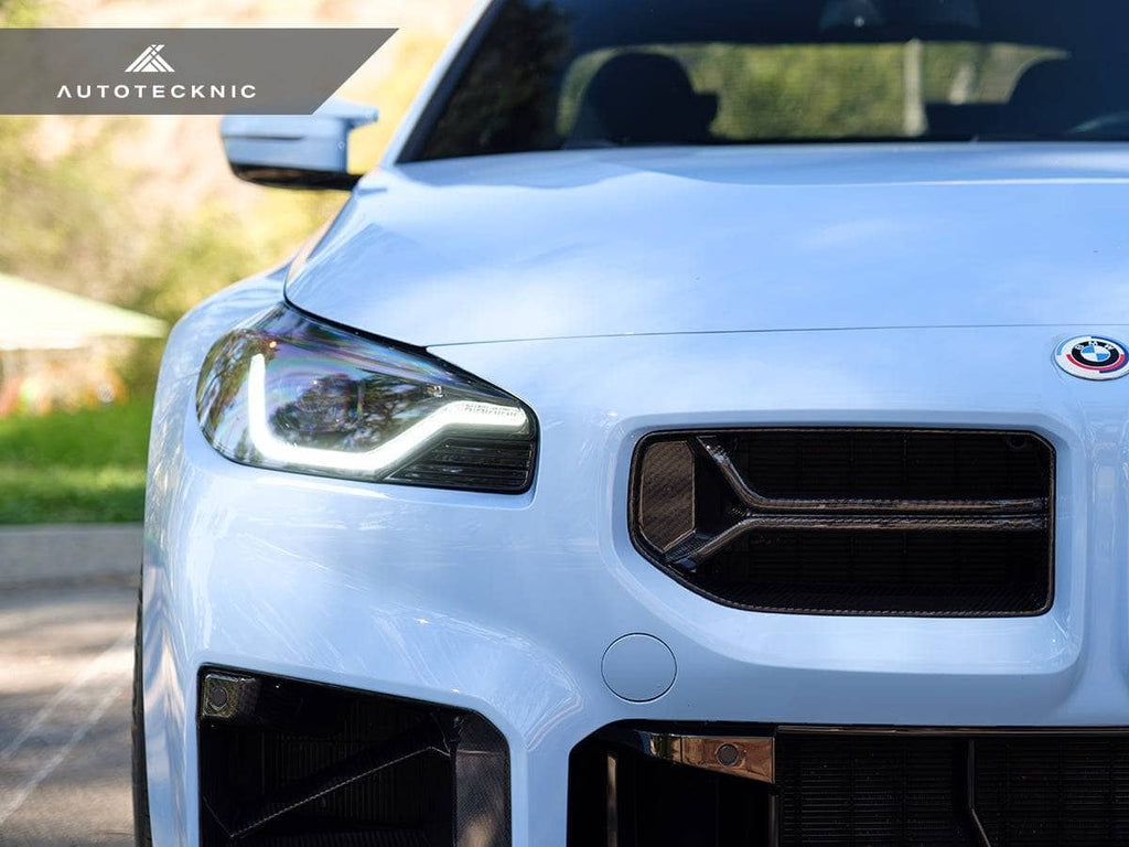 Kies-Motorsports AutoTecknic USA AutoTecknic Dry Carbon Corsa Front Grille - G87 M2