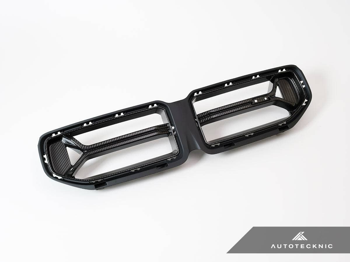 Kies-Motorsports AutoTecknic USA AutoTecknic Dry Carbon Corsa Front Grille - G87 M2 Main image