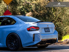 Kies-Motorsports AutoTecknic USA AutoTecknic Dry Carbon Corsa Trunk Spoiler - G87 M2