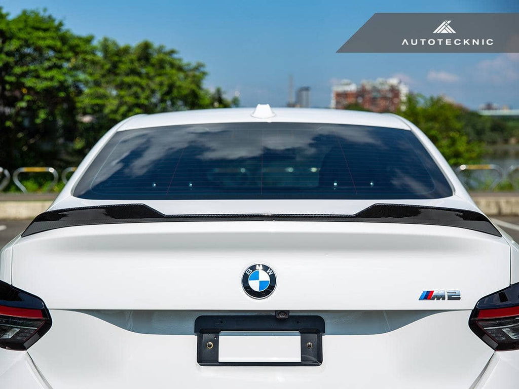 Kies-Motorsports AutoTecknic USA AutoTecknic Dry Carbon Corsa Trunk Spoiler - G87 M2