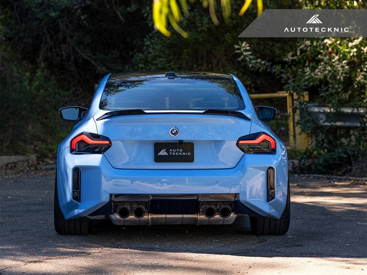 Kies-Motorsports AutoTecknic USA AutoTecknic Dry Carbon Corsa Trunk Spoiler - G87 M2