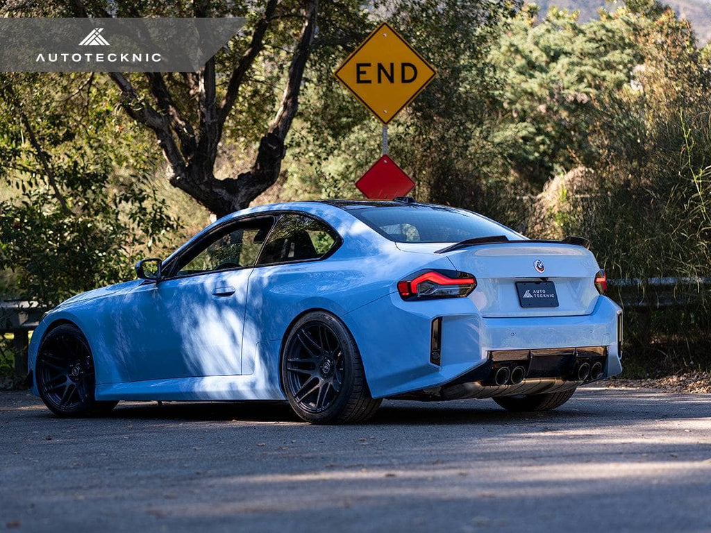 Kies-Motorsports AutoTecknic USA AutoTecknic Dry Carbon Corsa Trunk Spoiler - G87 M2
