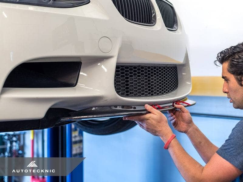 Kies-Motorsports AutoTecknic USA AutoTecknic Dry Carbon CRT Aero Front Lip - E90 M3 | E92 M3 | E93 M3