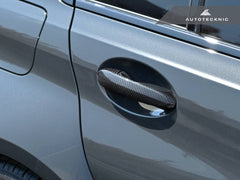 Kies-Motorsports AutoTecknic USA AutoTecknic Dry Carbon Door Handle Trim Set - F90 M5