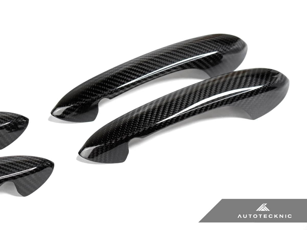 Kies-Motorsports AutoTecknic USA AutoTecknic Dry Carbon Door Handle Trim Set - F91 M8 Convertible | F92 M8 Coupe