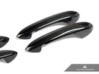 Kies-Motorsports AutoTecknic USA AutoTecknic Dry Carbon Door Handle Trim Set - F95 X5M | F96 X6M