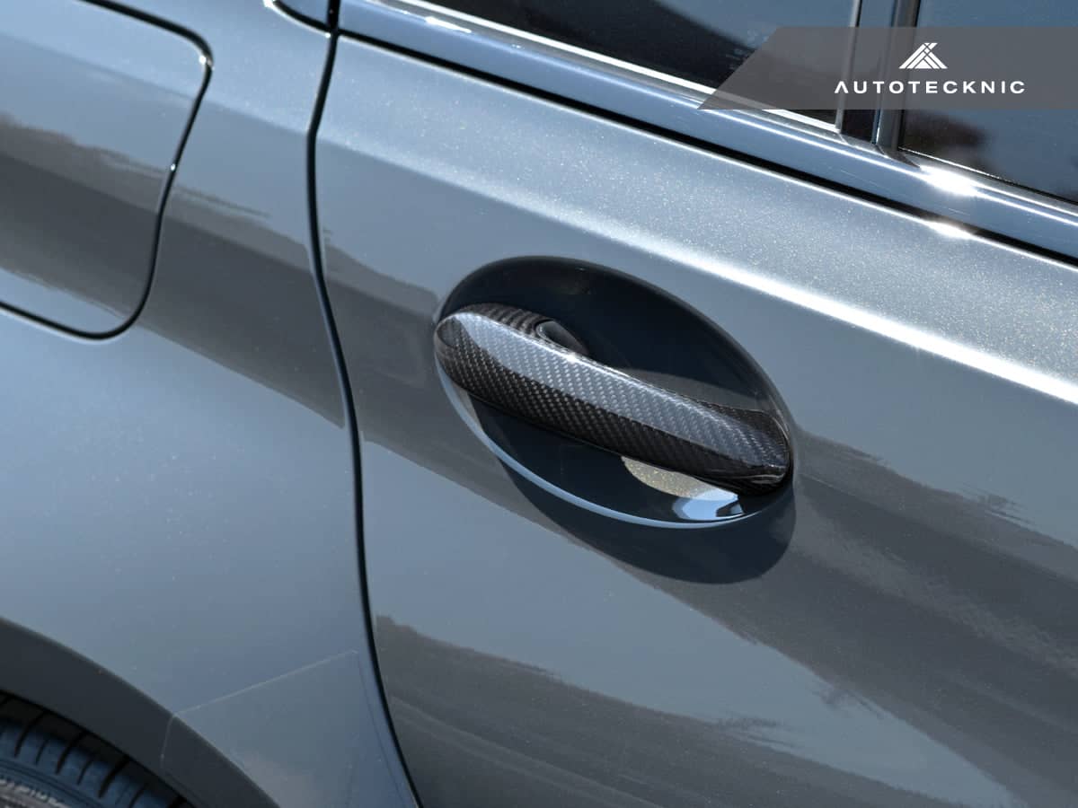 Kies-Motorsports AutoTecknic USA AutoTecknic Dry Carbon Door Handle Trim Set - F95 X5M | F96 X6M