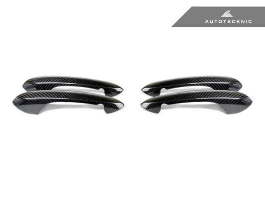 Kies-Motorsports AutoTecknic USA AutoTecknic Dry Carbon Door Handle Trim Set - F95 X5M | F96 X6M