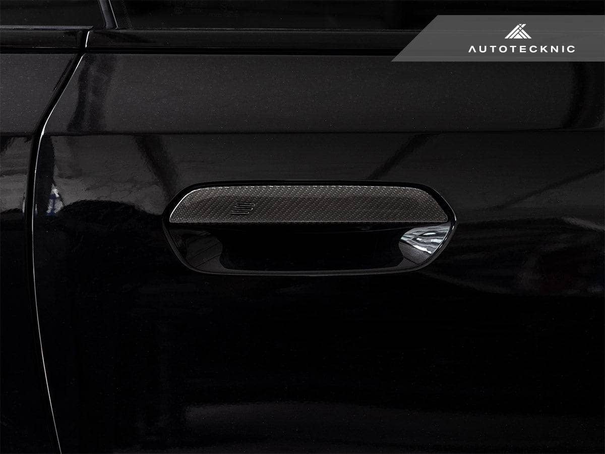 Kies-Motorsports AutoTecknic USA AutoTecknic Dry Carbon Door Handle Trim Set - G42 2-Series Coupe G42 2-Series Coupe / Gloss Finish