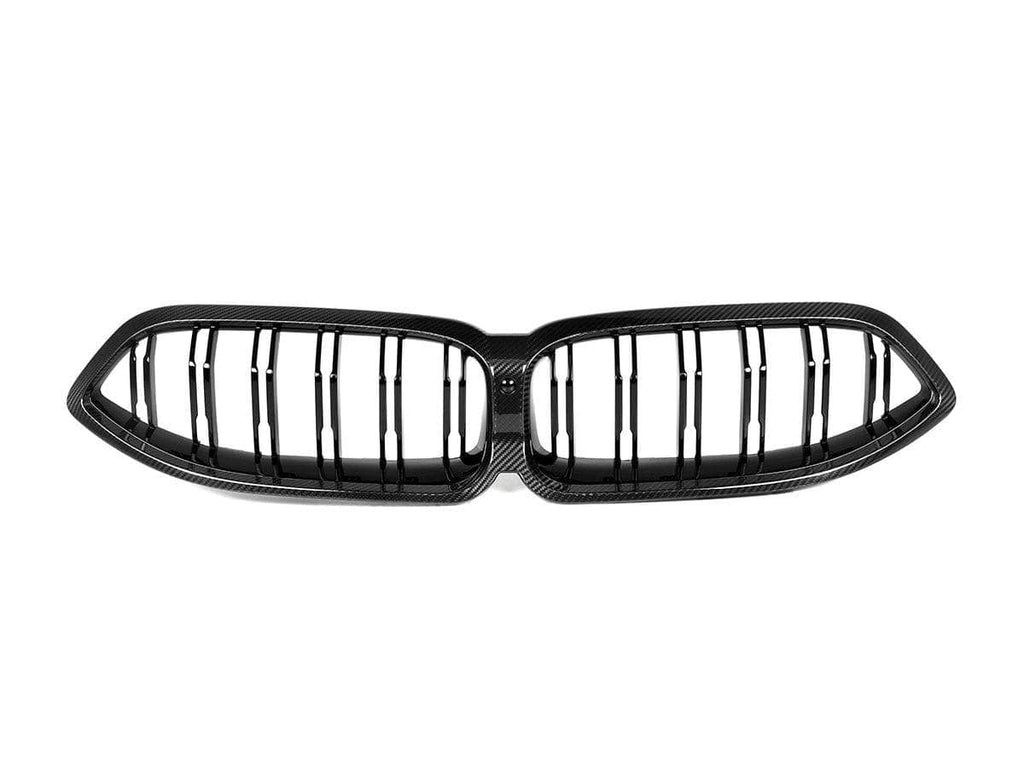 Kies-Motorsports AutoTecknic USA AutoTecknic Dry Carbon Dual-Slats Front Grille - BMW G14/ G15/ G16 8-Series