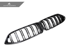 Kies-Motorsports AutoTecknic USA AutoTecknic Dry Carbon Dual-Slats Front Grille - G14/ G15/ G16 8-Series