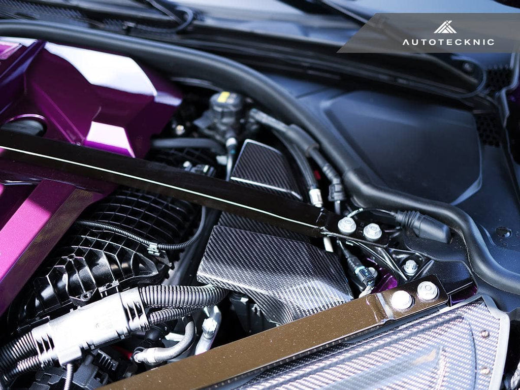 Kies-Motorsports AutoTecknic USA AutoTecknic Dry Carbon ECU Battery Terminal Cover - G80 M3 | G82/ G83 M4
