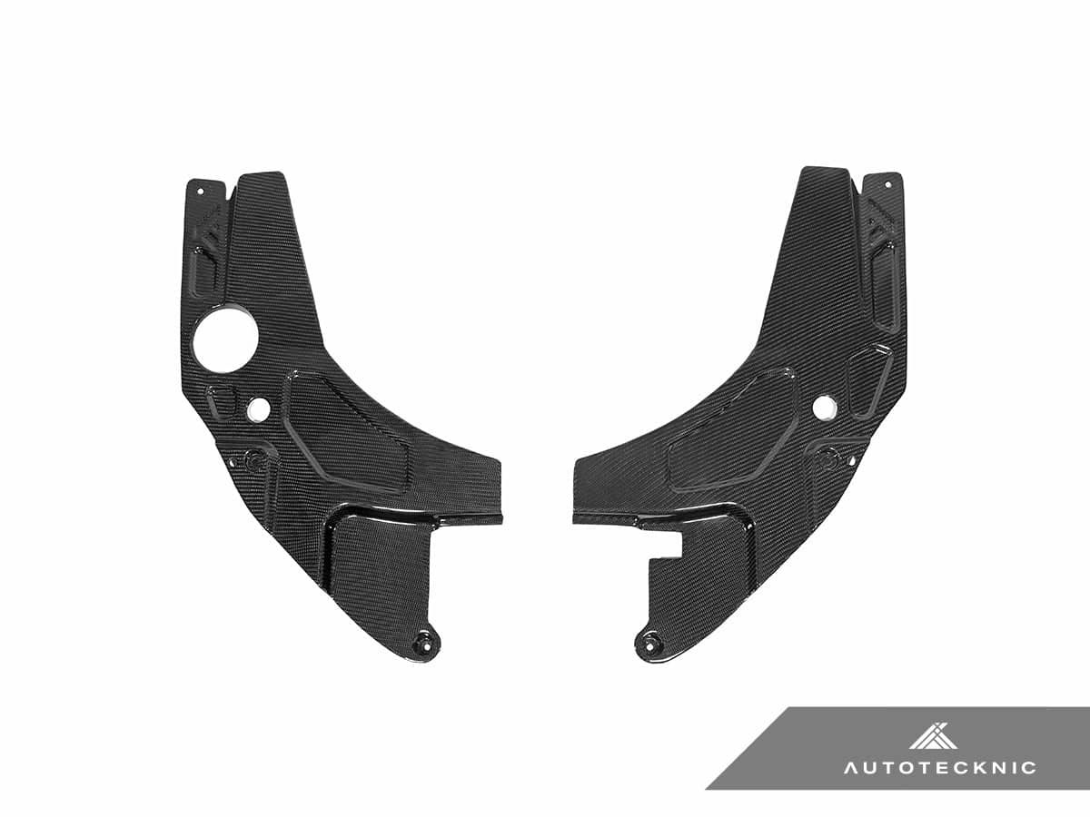 Kies-Motorsports AutoTecknic USA AutoTecknic Dry Carbon Engine Bay Trim Set - G87 M2