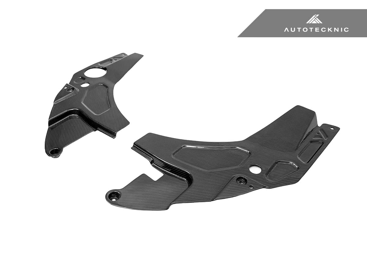 Kies-Motorsports AutoTecknic USA AutoTecknic Dry Carbon Engine Bay Trim Set - G87 M2
