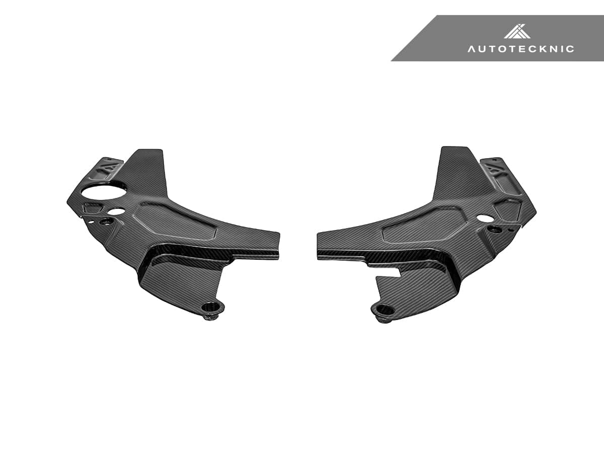 Kies-Motorsports AutoTecknic USA AutoTecknic Dry Carbon Engine Bay Trim Set - G87 M2