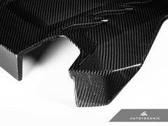 Kies-Motorsports AutoTecknic USA AutoTecknic Dry Carbon Engine Cover - F95 X5M | F96 X6M