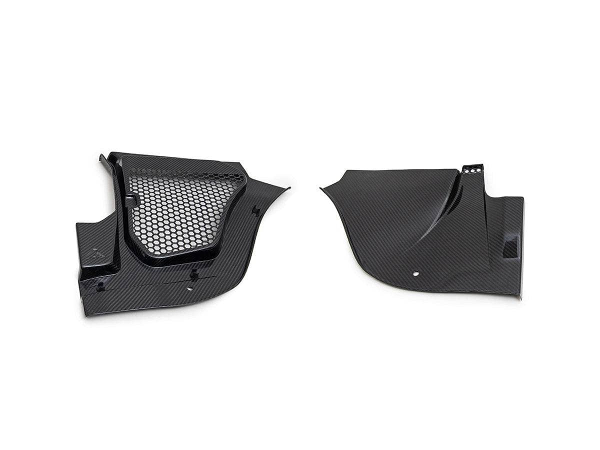 Kies-Motorsports AutoTecknic USA AutoTecknic Dry Carbon Engine Cowl Panel Trim Set - BMW G90/ G99 M5