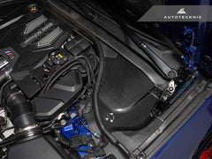 Kies-Motorsports AutoTecknic USA AutoTecknic Dry Carbon Engine Cowl Panel Trim Set - F90 M5