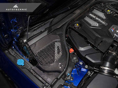 Kies-Motorsports AutoTecknic USA AutoTecknic Dry Carbon Engine Cowl Panel Trim Set - F90 M5