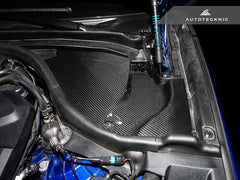 Kies-Motorsports AutoTecknic USA AutoTecknic Dry Carbon Engine Cowl Panel Trim Set - F90 M5