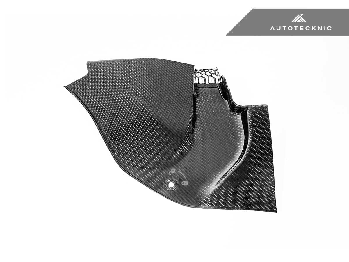 Kies-Motorsports AutoTecknic USA AutoTecknic Dry Carbon Engine Cowl Panel Trim Set - F90 M5