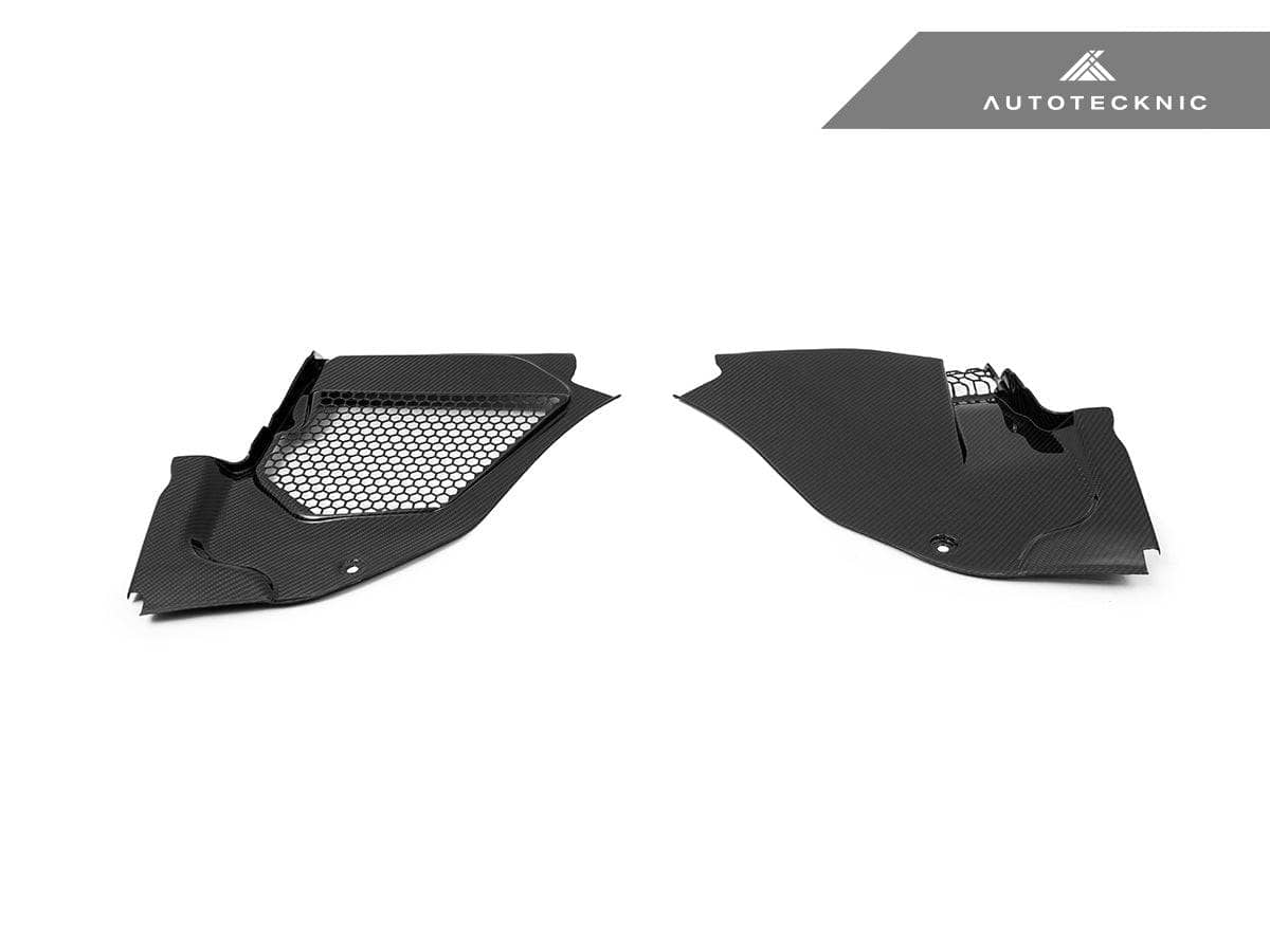 Kies-Motorsports AutoTecknic USA AutoTecknic Dry Carbon Engine Cowl Panel Trim Set - F91/ F92/ F93 M8 Main image