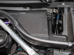 Kies-Motorsports AutoTecknic USA AutoTecknic Dry Carbon Engine Cowl Panel Trim Set - F95 X5M | F96 X6M
