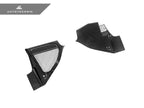 Kies-Motorsports AutoTecknic USA AutoTecknic Dry Carbon Engine Cowl Panel Trim Set - F97 X3M | F98 X4M