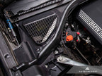 Kies-Motorsports AutoTecknic USA AutoTecknic Dry Carbon Engine Cowl Panel Trim Set - F97 X3M | F98 X4M