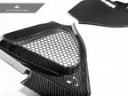 Kies-Motorsports AutoTecknic USA AutoTecknic Dry Carbon Engine Cowl Panel Trim Set - F97 X3M | F98 X4M
