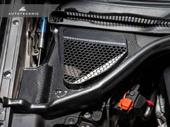 Kies-Motorsports AutoTecknic USA AutoTecknic Dry Carbon Engine Cowl Panel Trim Set - F97 X3M | F98 X4M
